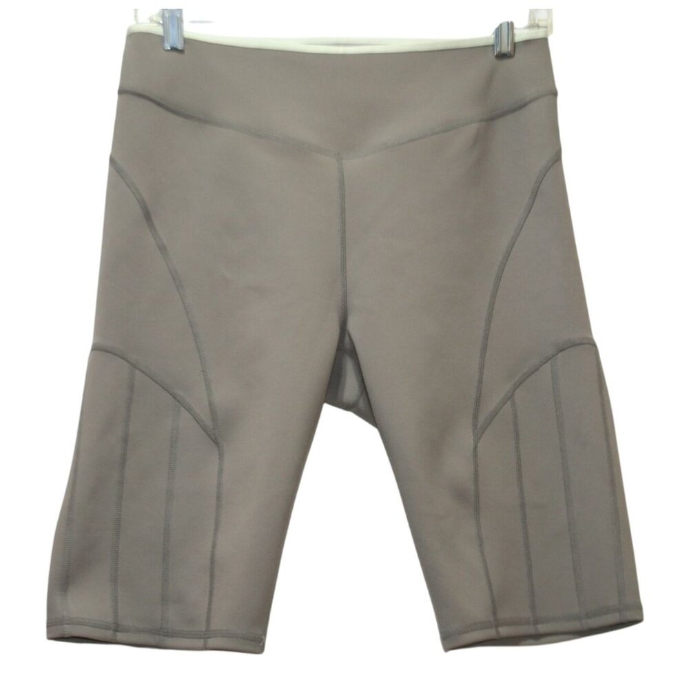 Free People Movement Womens M Step Up Bike Shorts Gray‎ Athleisure Performance